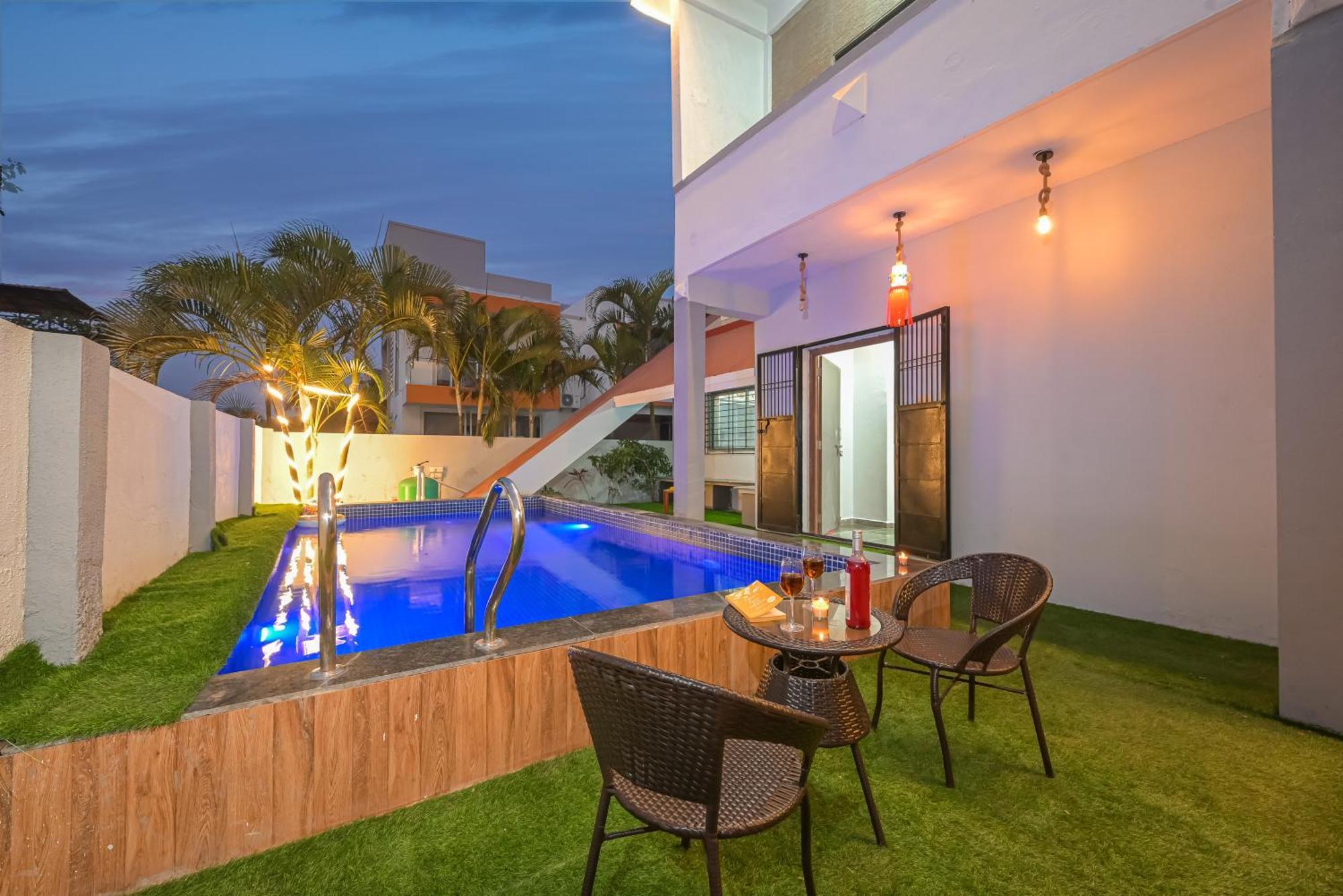 Ll Empyrean Stay II Luxury Ll Celestial Unicorn Villa Ll 3Bhk Ll Ac Ll Private Big Pool Ll Lonavala Eksteriør billede