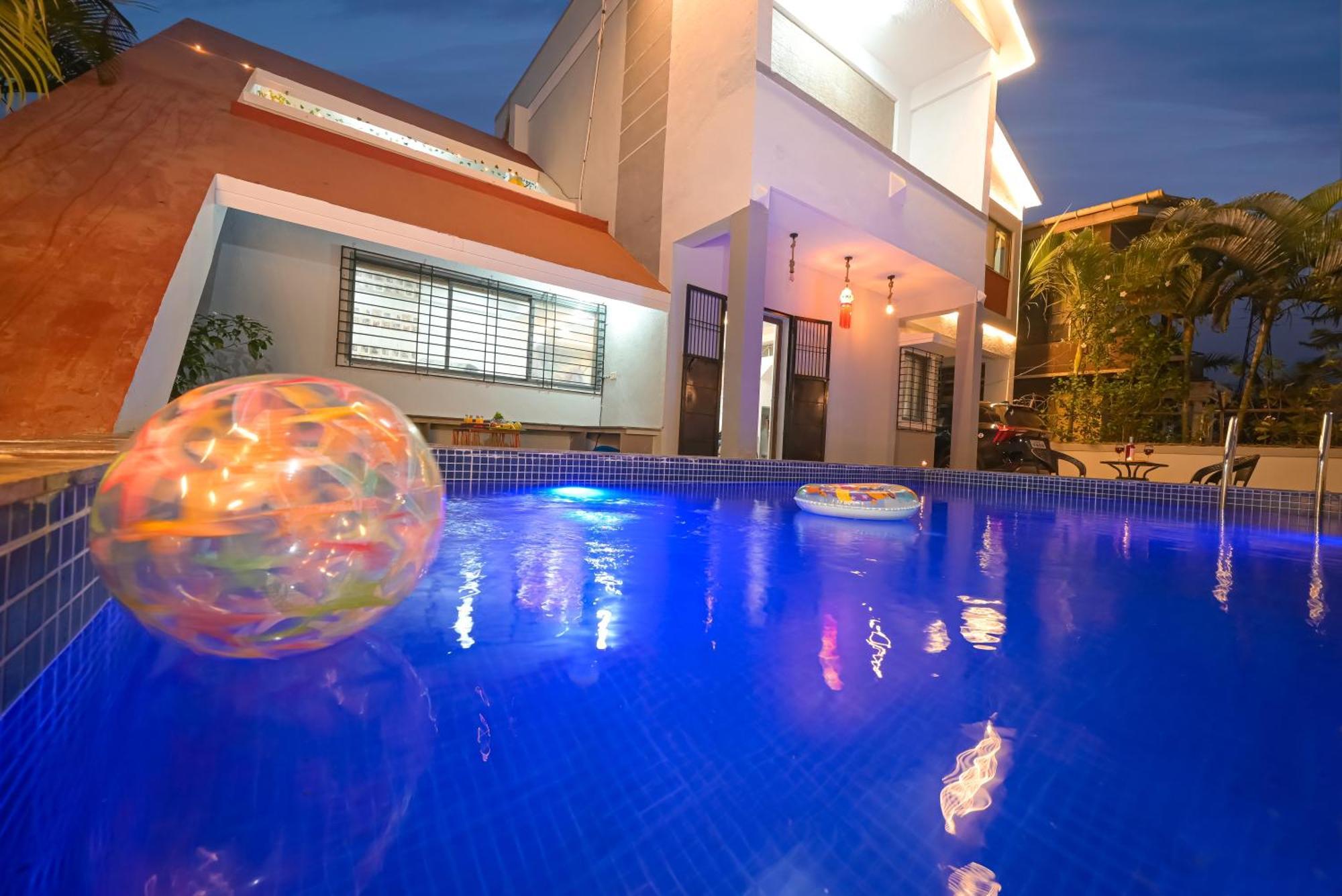 Ll Empyrean Stay II Luxury Ll Celestial Unicorn Villa Ll 3Bhk Ll Ac Ll Private Big Pool Ll Lonavala Eksteriør billede