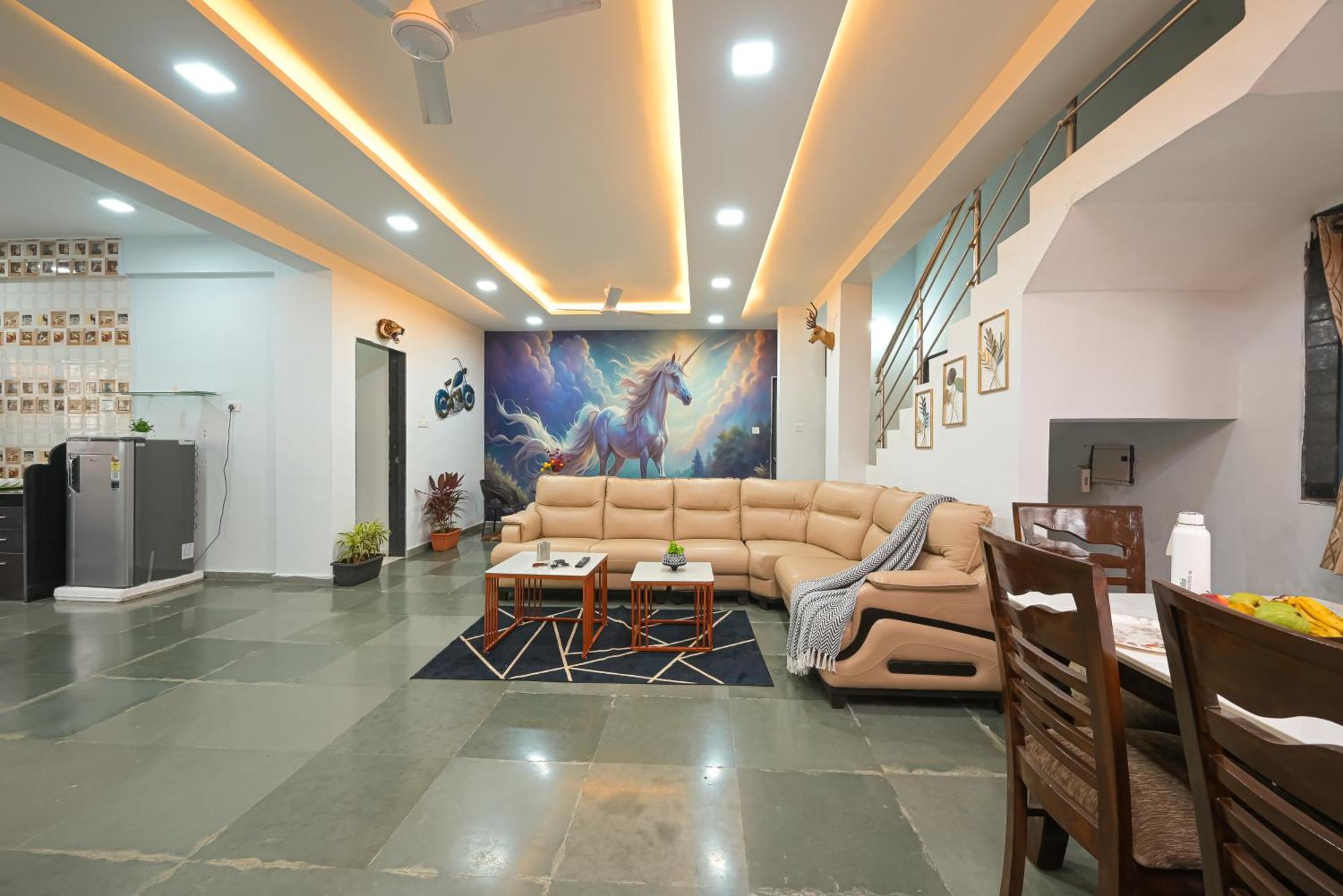 Ll Empyrean Stay II Luxury Ll Celestial Unicorn Villa Ll 3Bhk Ll Ac Ll Private Big Pool Ll Lonavala Eksteriør billede