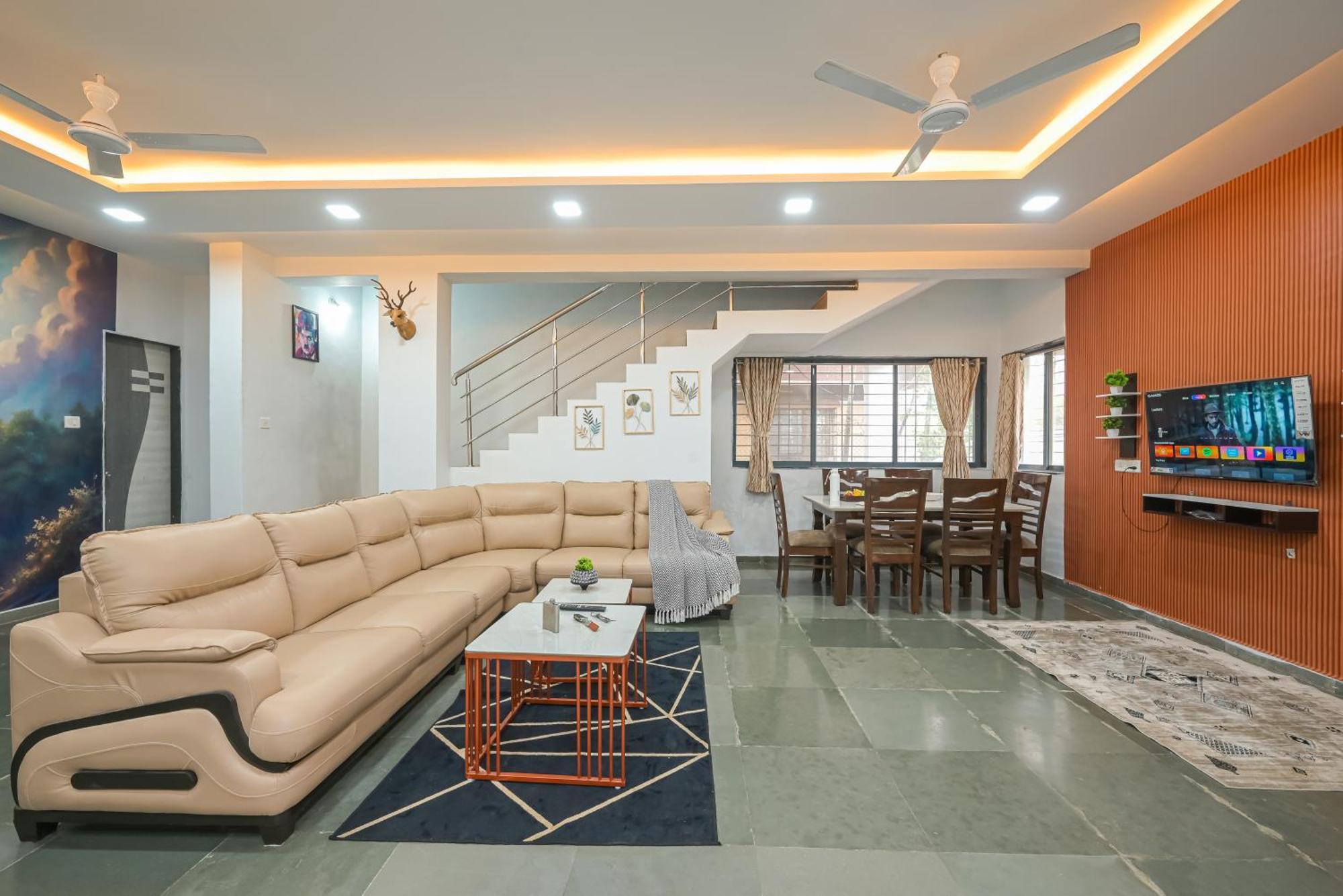 Ll Empyrean Stay II Luxury Ll Celestial Unicorn Villa Ll 3Bhk Ll Ac Ll Private Big Pool Ll Lonavala Eksteriør billede